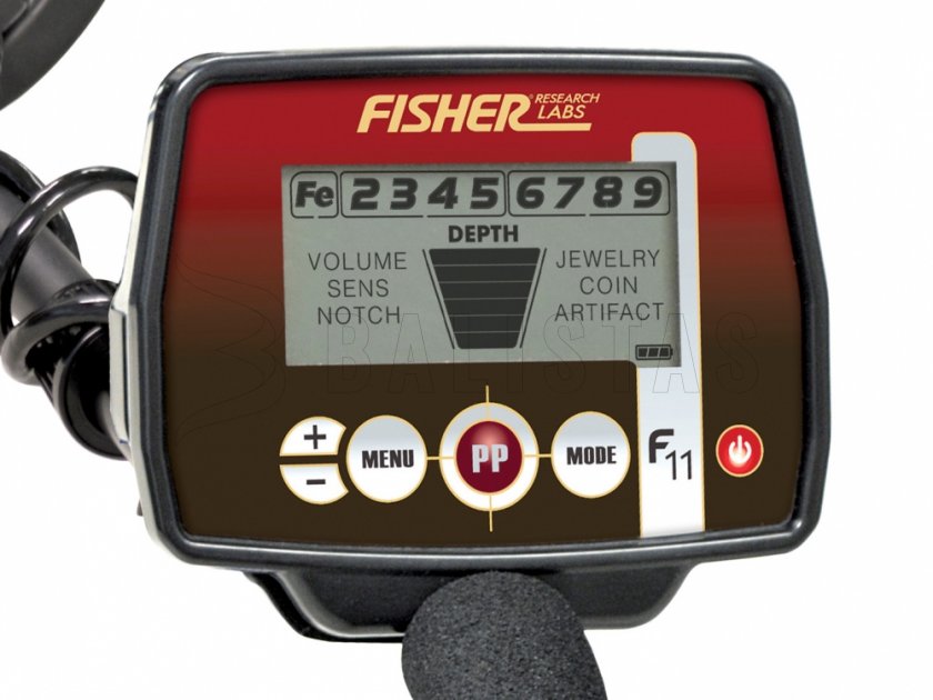 Detektor kovov Fisher F11 7''
