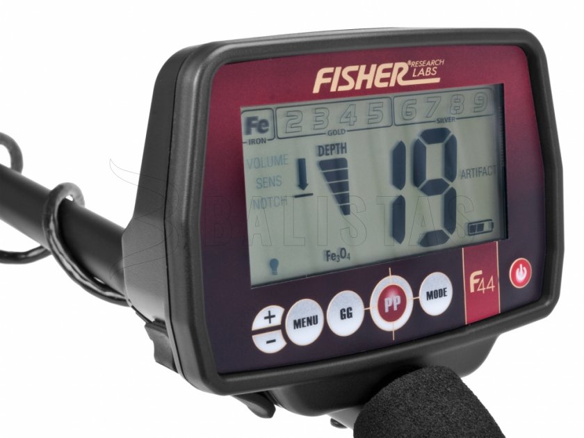 Detektor kovov Fisher F44 11'' DD