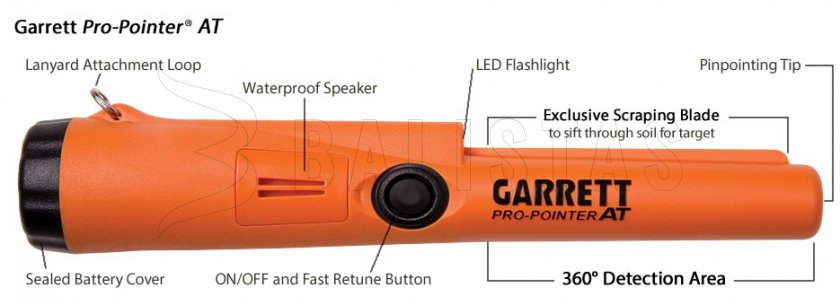Detektor kovov Garrett ProPointer AT