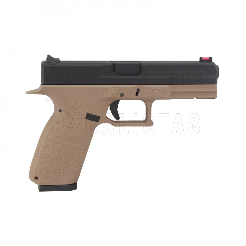 Airsoftová pištoľ KJ Works KP13 CO2 (TAN)