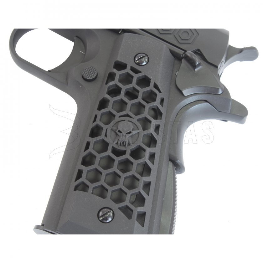 Airsoftová pištoľ WE 1911 HEX CUT
