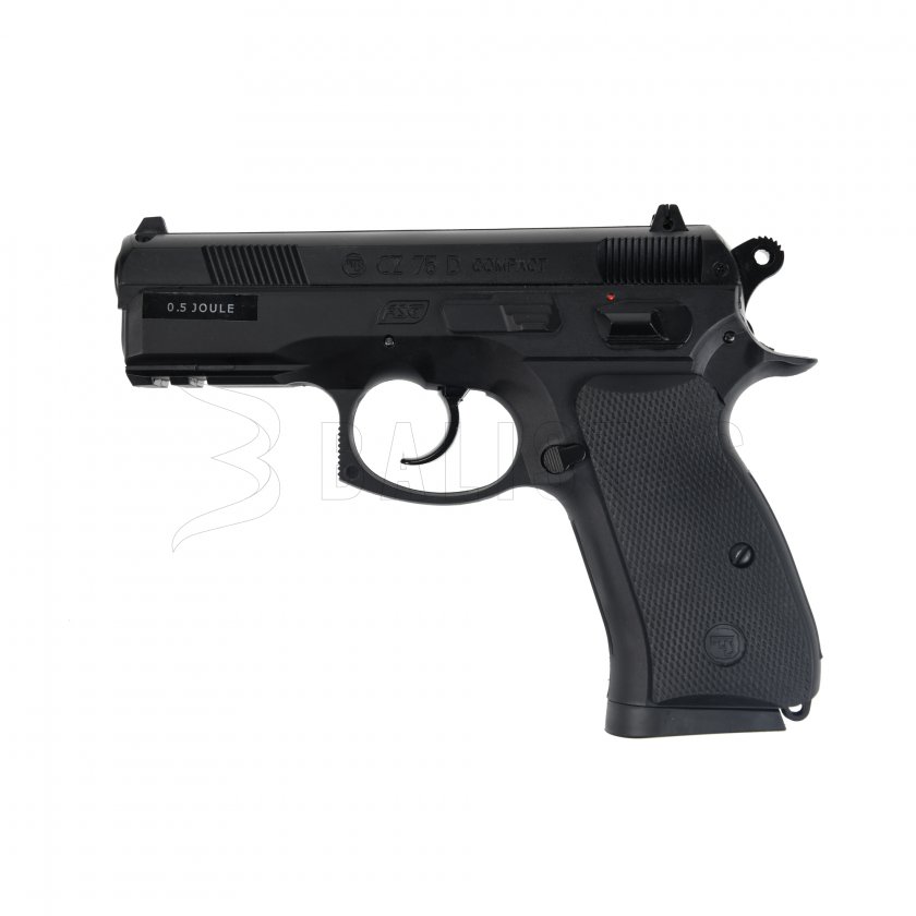 Airsoft pištoľ ASG CZ 75D gas (čierna)