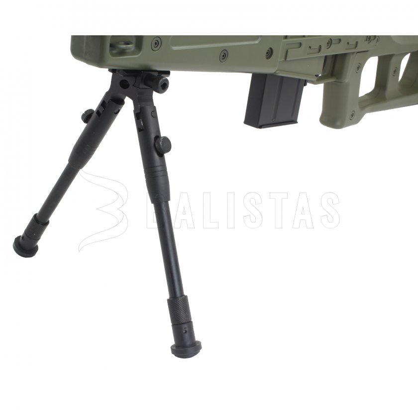 Airsoftový ostreľovač (MB4409 Green s puškohľadom)