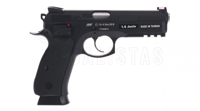 Vzduchová pištoľ ASG CZ-75 SP-01 Shadow Blow Back 4,5 mm
