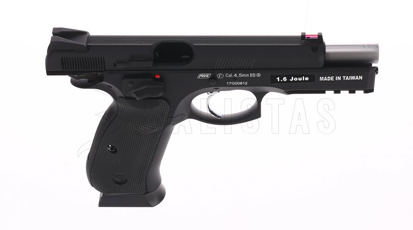 Vzduchová pištoľ ASG CZ-75 SP-01 Shadow Blow Back 4,5 mm