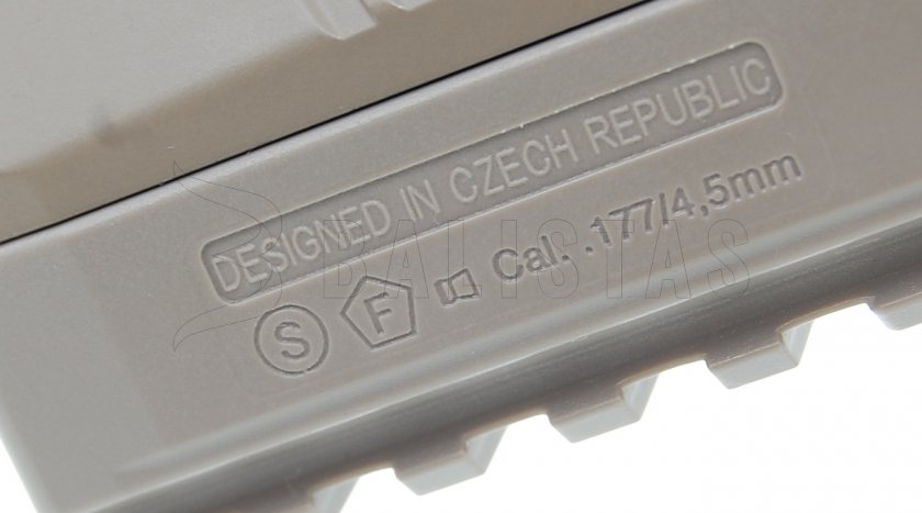 Vzduchová pištoľ ASG CZ P-09 FDE Blowback 4,5mm