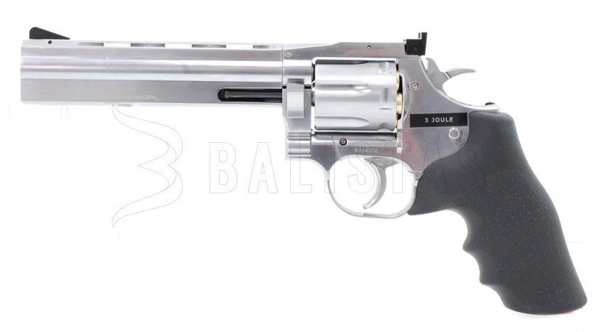 Vzduchový revolver ASG Dan Wesson 715 6" Silver