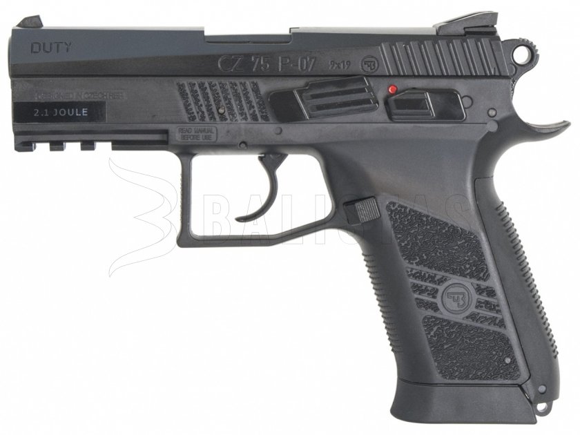 Vzduchová pištoľ ASG CZ 75 P-07 Duty Blowback 4,5mm