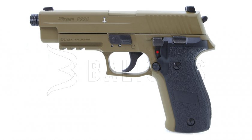 Vzduchová pištoľ Sig Sauer P226 FDE Sand 4,5mm