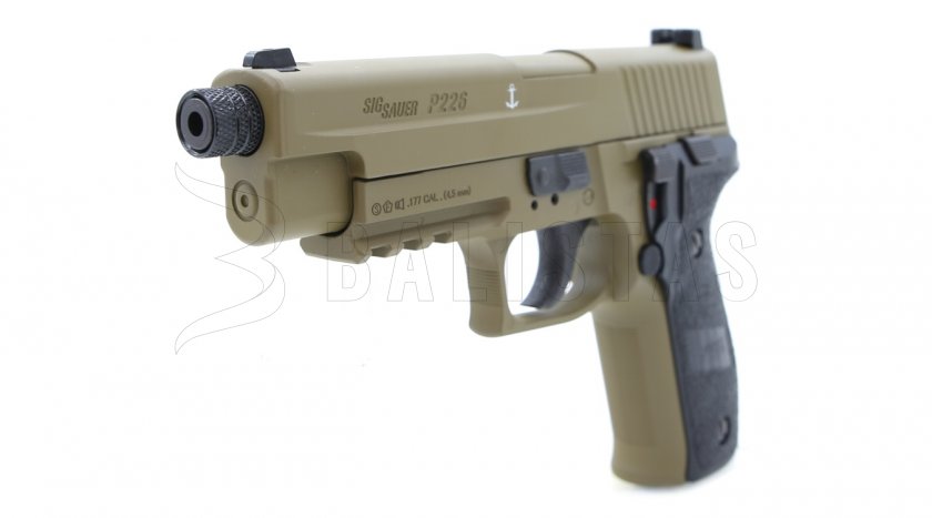Vzduchová pištoľ Sig Sauer P226 FDE Sand 4,5mm