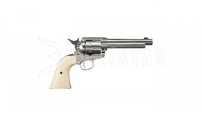 Vzduchový revolver Umarex Colt Single Action Army SAA .45 nikl 4,5mm