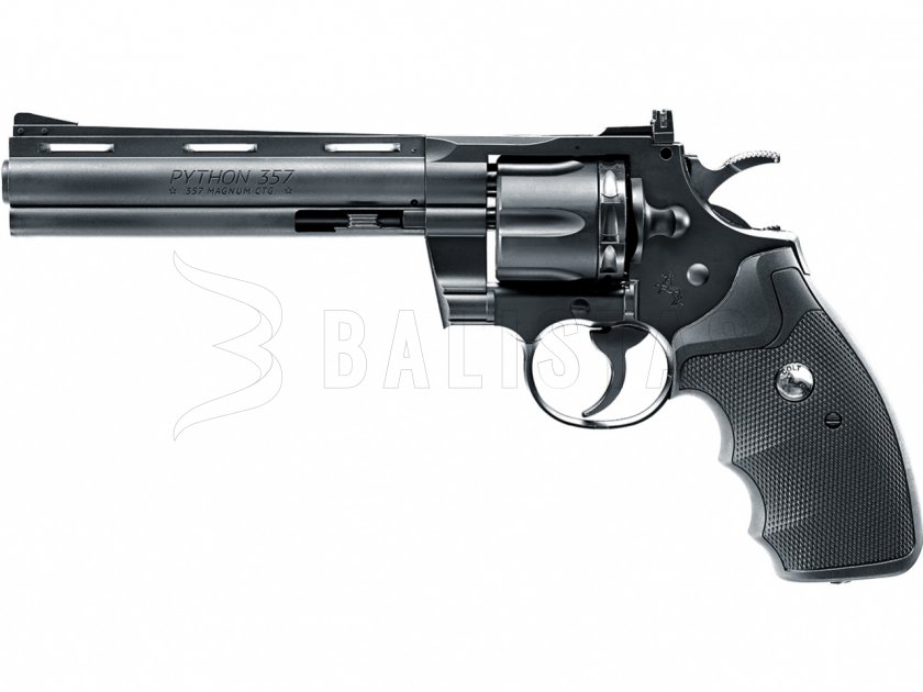 Vzduchový revolver Umarex Colt Python 6" black Diabolo/BB 4,5mm