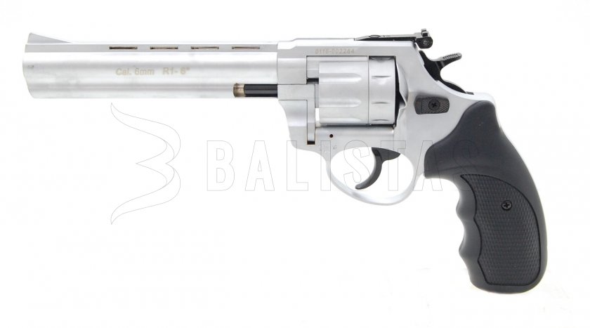 Flobertka Zoraki R1 6" 6mm matne chrómový