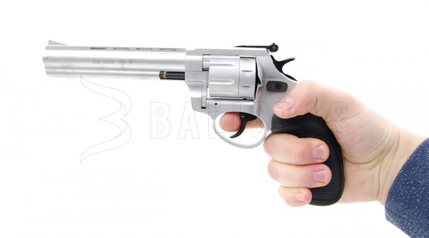 Flobertka Zoraki R1 6" 6mm matne chrómový