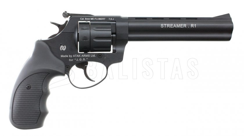 Flobertka Zoraki R1 6" 6mm čierny 2