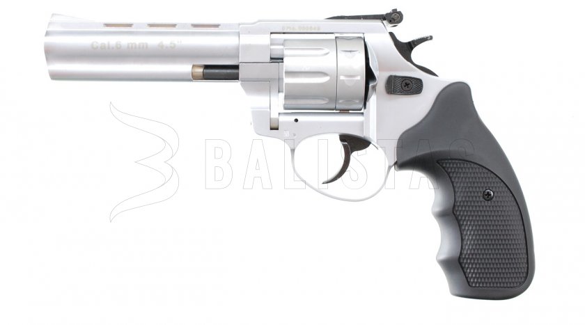 Flobertka Zoraki R1 4,5" matný chróm 6mm