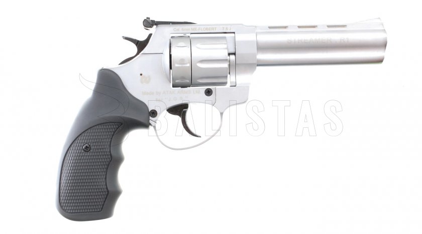 Flobertka Zoraki R1 4,5" matný chróm 6mm