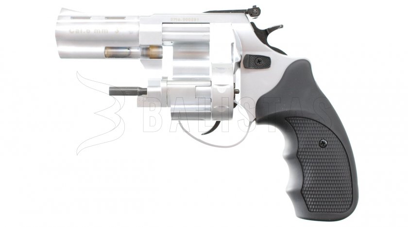 Flobertka Zoraki R1 3" matný chróm 6mm