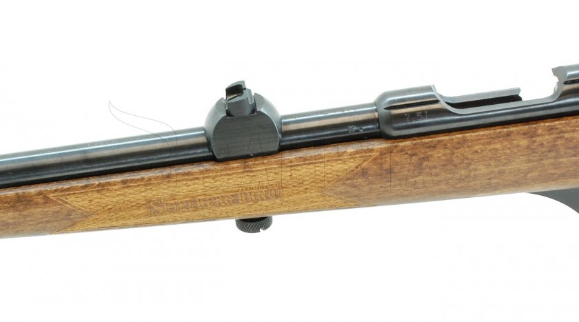 Flobertka Spielberg Brno 200F čierna - buk s rytinou 6mm