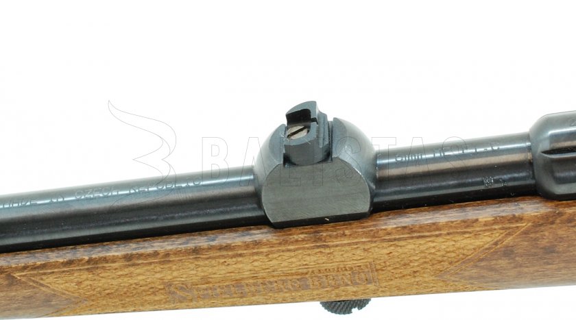 Flobertka Spielberg Brno 200F čierna - buk s rytinou 6mm