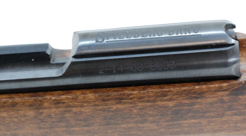 Flobertka Spielberg Brno 200F čierna - buk s rytinou 6mm