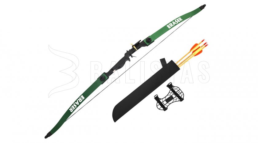 Luk Perfect Line Eraser Beetle reflexný 18lb zelený