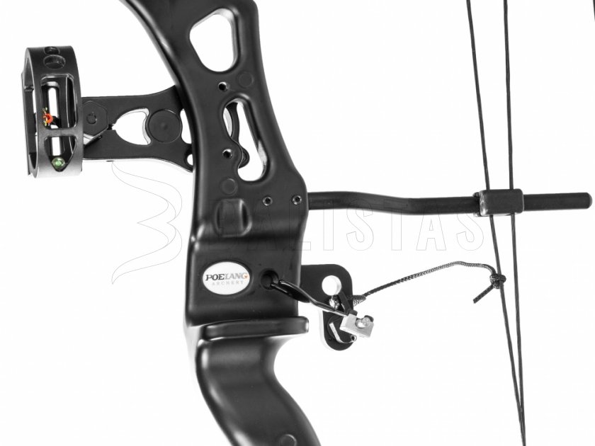 Luk Poe Lang Predator II čierny 45-65lbs