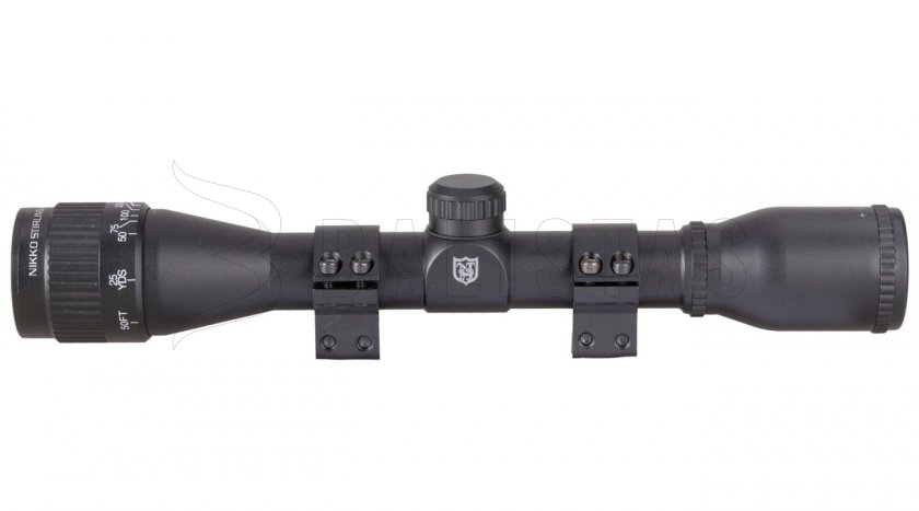 Puškohľad Nikko Stirling Mountmaster 4x32AO ½ Mil-Dot