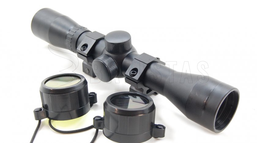 Trojbodová osnova Crosshairs 4x32
