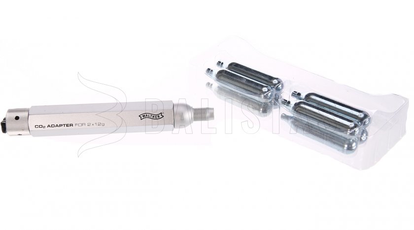 Adaptér na 2x CO2 12g bombičky Umarex