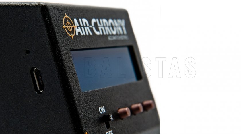 Chrono MK3 na meranie rýchlosti
