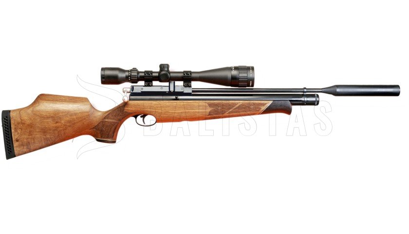 Vzduchová puška Air Arms S410 Rifle 4,5mm Walnut