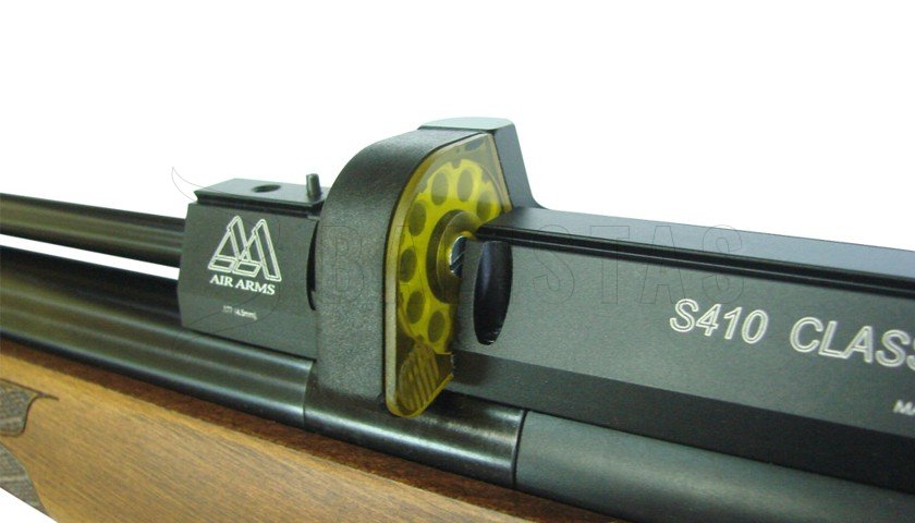 Vzduchová puška Air Arms S410 Rifle 4,5mm Walnut