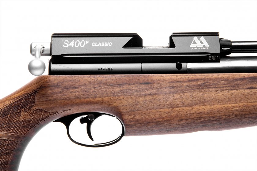 Vzduchová puška Air Arms S400 Rifle 4,5mm Walnut