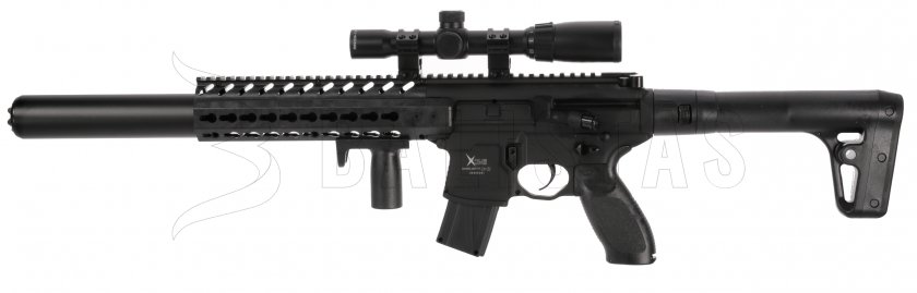 Vzduchovka Sig Sauer MCX 4,5mm s puškohľadom