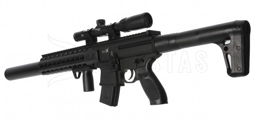 Vzduchovka Sig Sauer MCX 4,5mm s puškohľadom