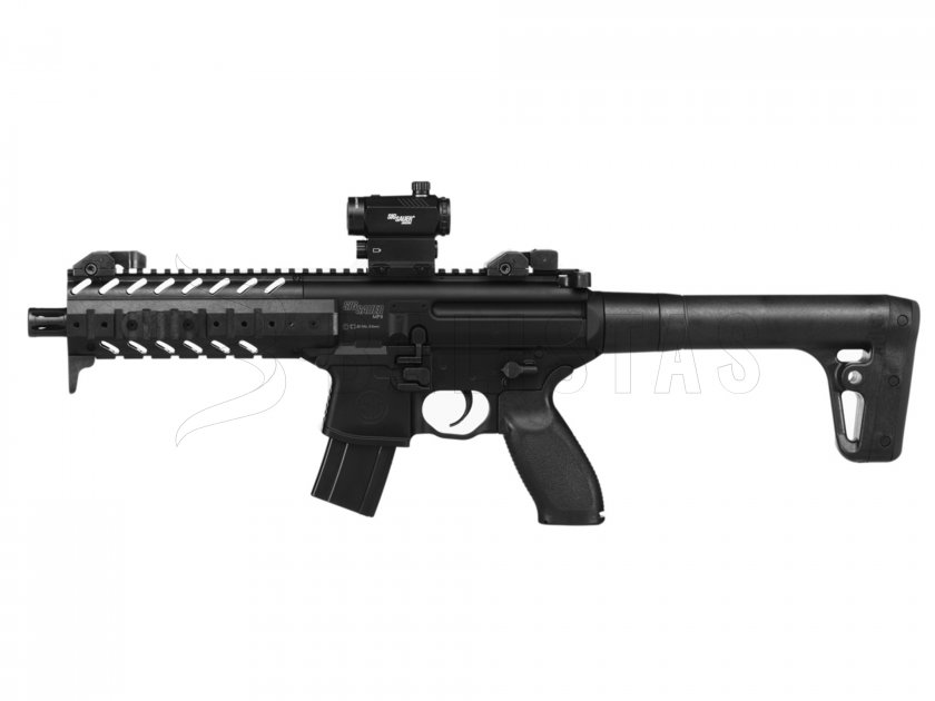 Vzduchovka Sig Sauer MPX 4,5mm s kolimátorom