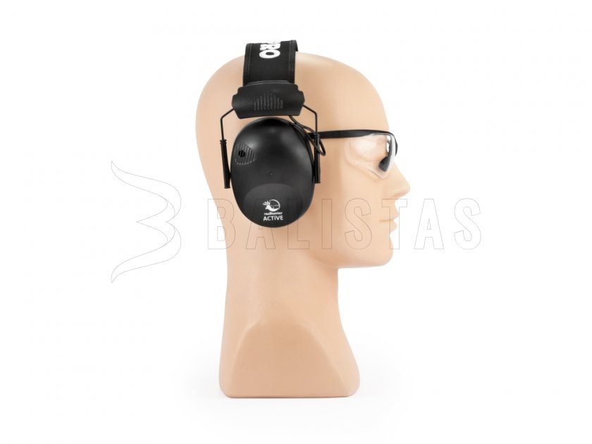 Slúchadlá RealHunter Aktívne Pro Čierne + Okuliare