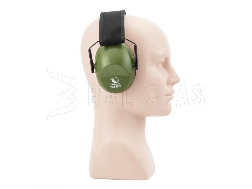 Slúchadlá RealHunter Passive Olive