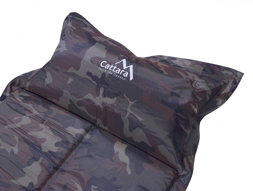 Samonafukovacia karimatka Cattara Navy 2,5cm s vankúšom