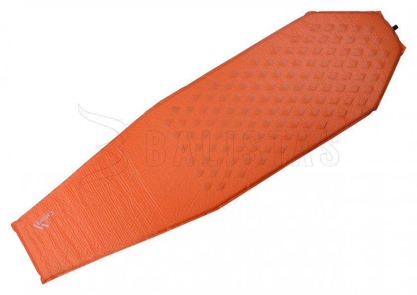 Samonafukovací matrac do auta Cattara 3cm oranžový