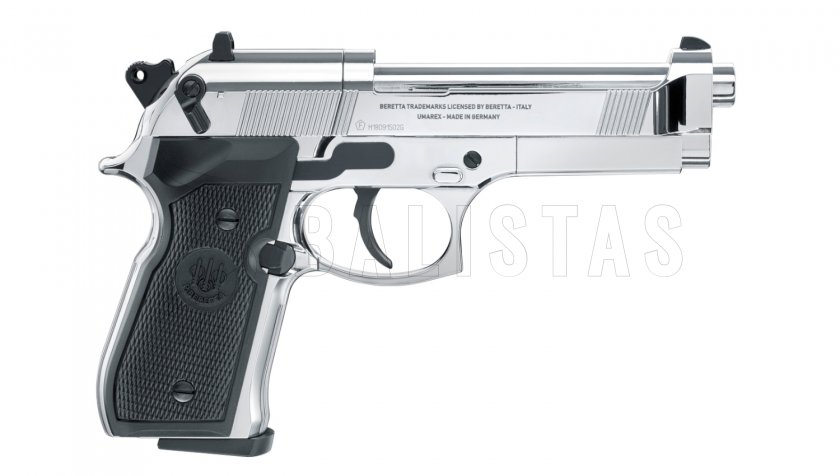 Vzduchová pištoľ Beretta M92 FS chrom