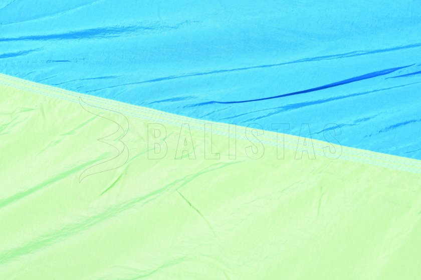 Hojdacia sieť NYLON 275x137 cm zeleno-modrá