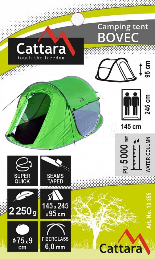 Stan BOVEC pre 2 osoby 245x145x95 cm