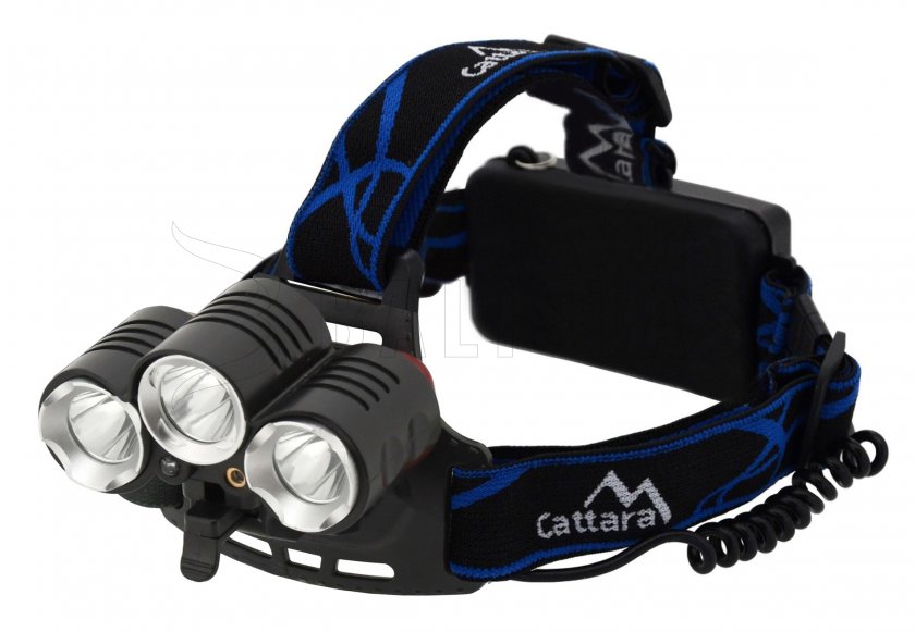 Svetlomet LED 400lm (1x XM-L+2x XP-E)