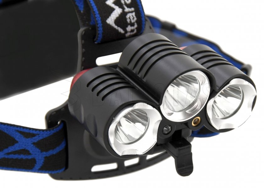 Svetlomet LED 400lm (1x XM-L+2x XP-E)