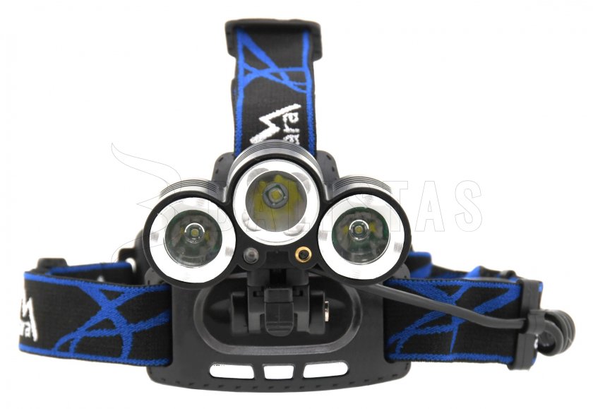 Svetlomet LED 400lm (1x XM-L+2x XP-E)