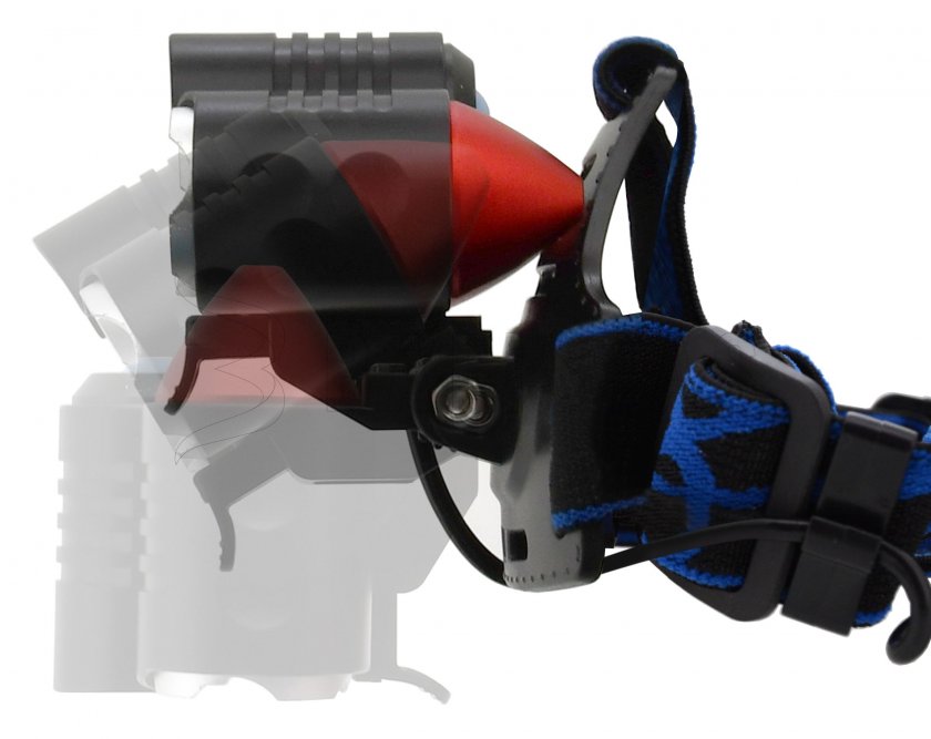 Svetlomet LED 400lm (1x XM-L+2x XP-E)