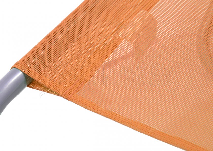 Skladacie kempingové lehátko Palermo orange