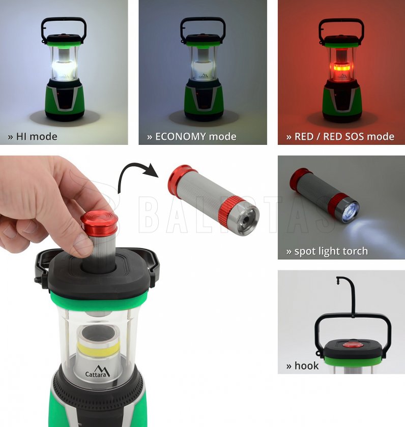 Svietidlo LED 300 lm Camping Remote Control